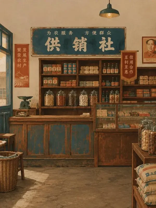 红果短剧《供销社的日子》八十年代乡土短剧封面